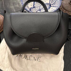 AUTHENTIC Polene Numero Un Nano Textured Black